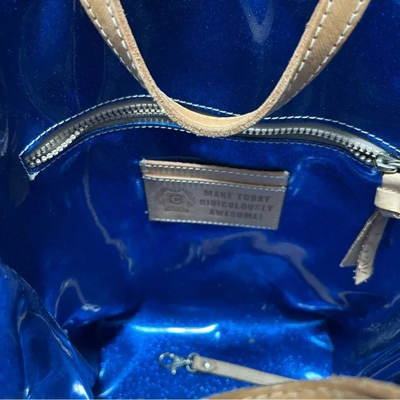 Consuela Inked Sling Quilted Patent Bag - Picture 7 of 11